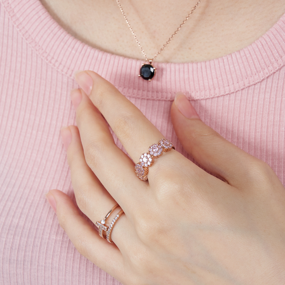 모노그래프 크로스 여자 주얼리 패션 십자가 오픈링 반지 MGFR0291 이미지 6