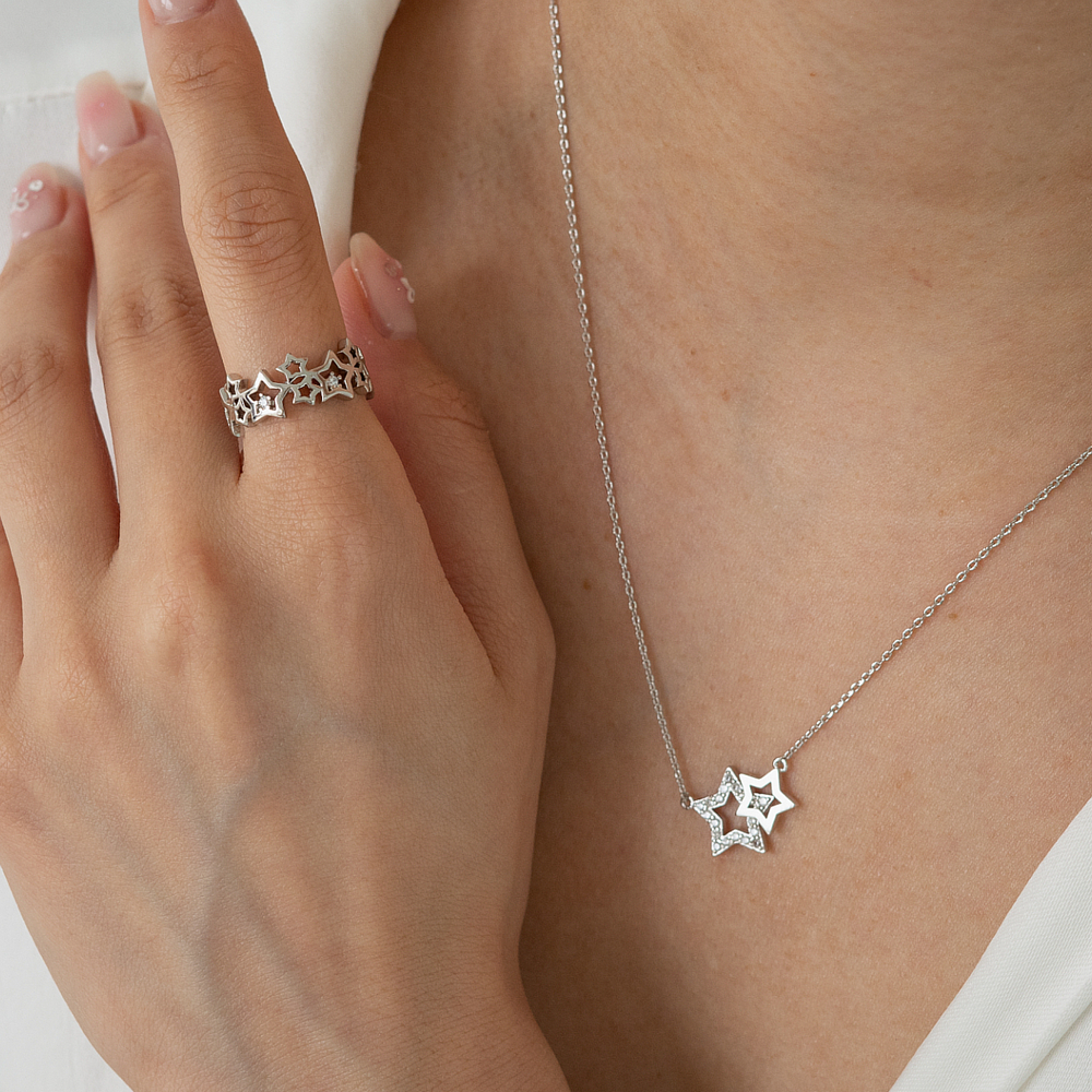 모노그래프 스타클래시 여자 주얼리 패션 별 오픈링 반지 MGFR0390 이미지 6