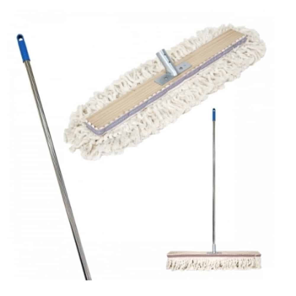 강당걸레 마포걸레 마포 90cm 스텐봉 120cm - 상품 이미지