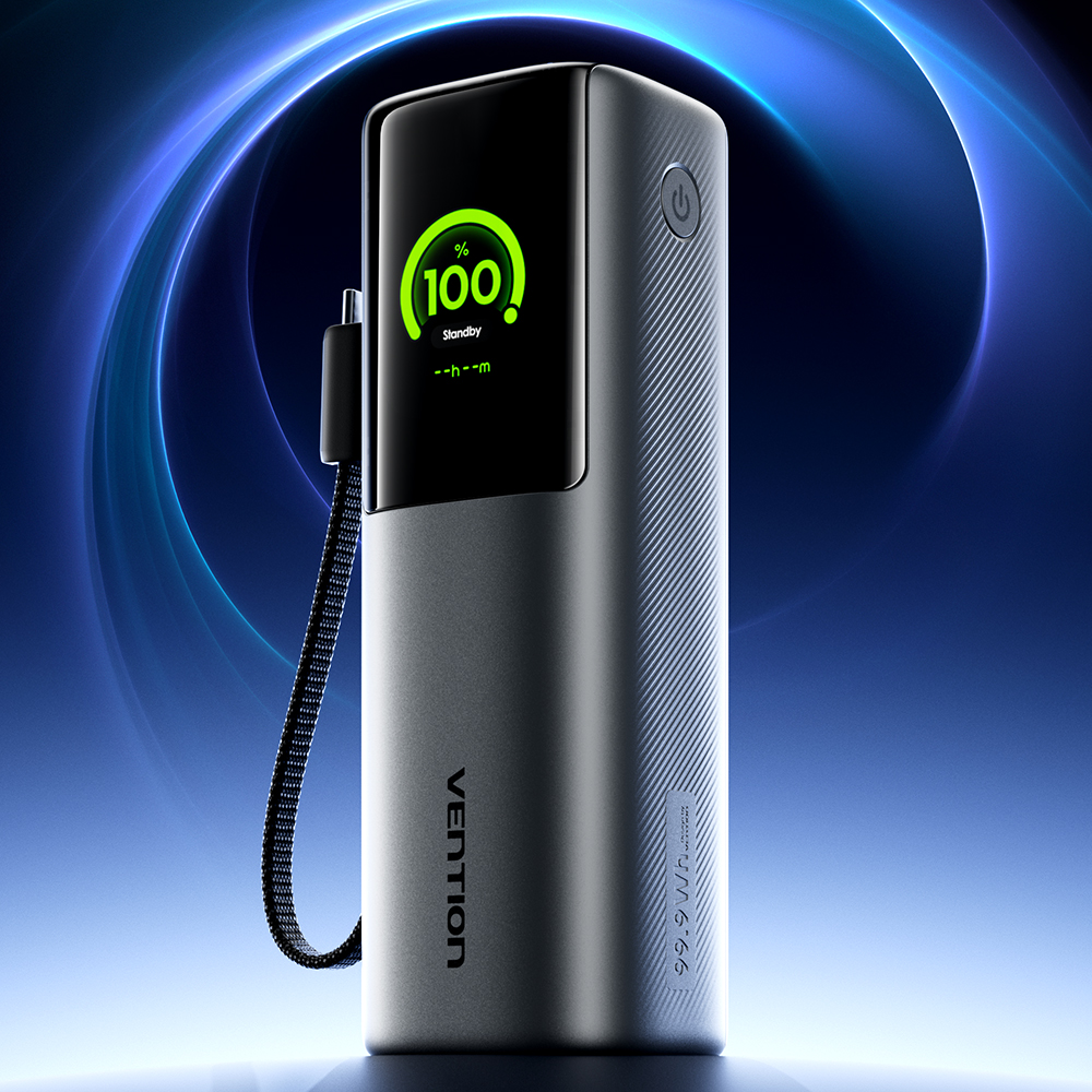벤션 POWERHIVE PD PPS 노트북 고속충전 대용량 보조배터리 200W 27000mAh PD3.1 140W 지원 FKG - 상세 이미지 5