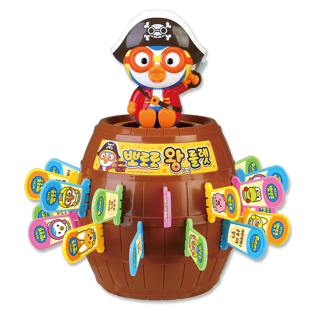 바니랜드 보드게임 뽀로로 해적 왕 룰렛게임 - 상품 이미지