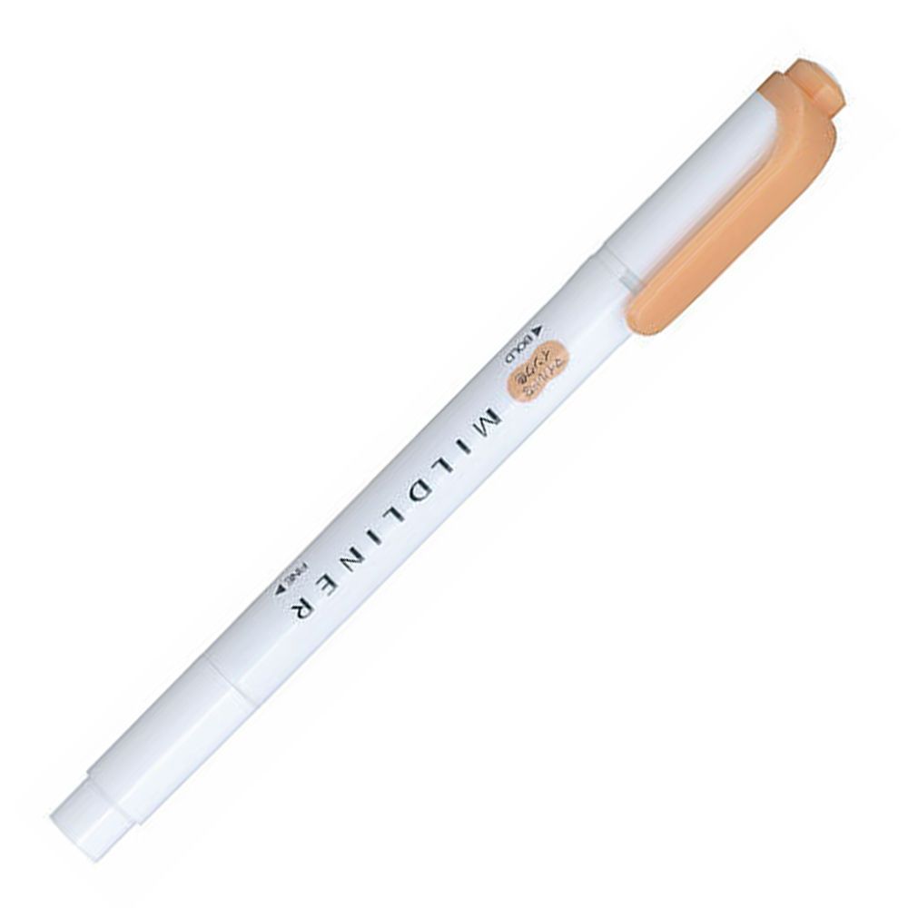 마일드 라이너 양면 형광펜 WKT7 오렌지 1다스 10개입 - 상품 이미지