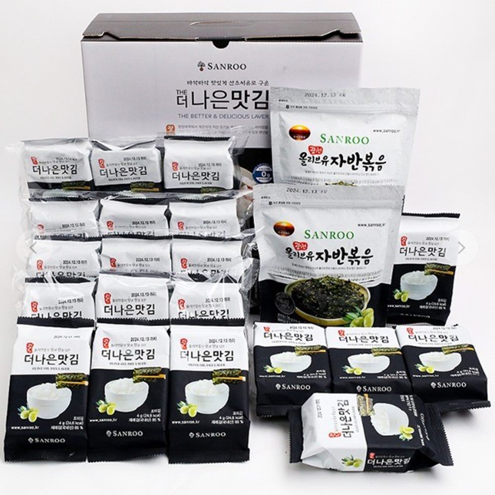 VB 조미김 도시락김 김자반 선물세트 광천김선물세트 - 상품 이미지