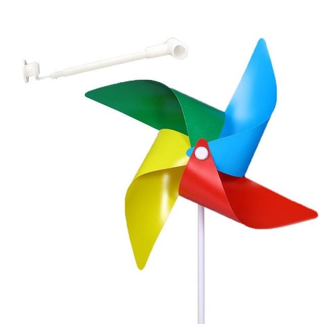 바람개비 만들기 PVC DIY 왕바람개비 4색바람개비 - 상품 이미지