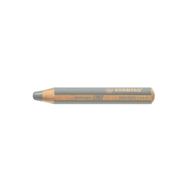스타빌로 우디 3in1 멀티색연필 880/805 실버/10mm 갑(5개입) - 상품 이미지