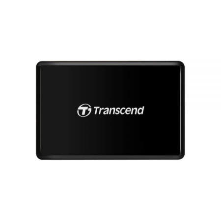 트랜센드 [해외]Transcend USB 3.0 초고속 멀티 카드 리더기, SD/SDHC/SDXC/MS/CF (TS-RDF8K)용, 블랙