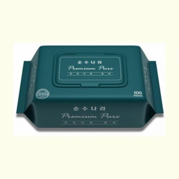 148972 320g 순수나라 물티슈 100매 프리미엄