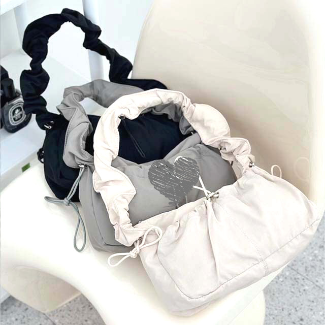 30265 케일리 셔링 곱창끈 숄더백 - 상품 이미지