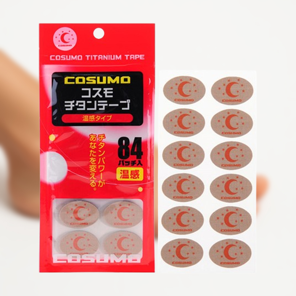 일본산 티타늄 테이프 온타입 84패치 온감패치 - 메인 이미지