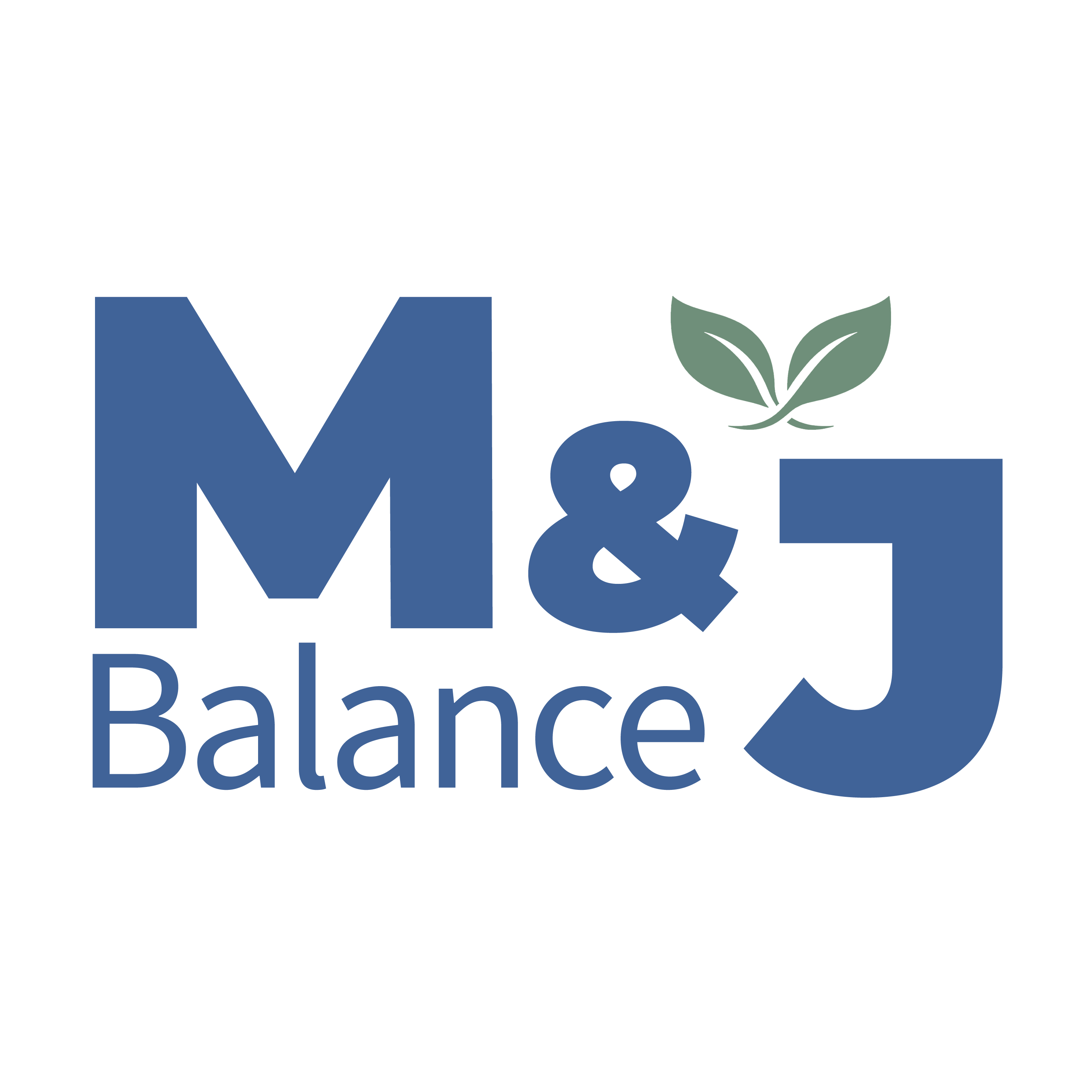 엠제이밸런스 스토어 로고