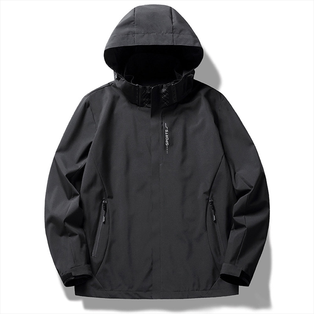 후드 탈부착 바람막이 자켓 2color DK-0225 - 상품 이미지