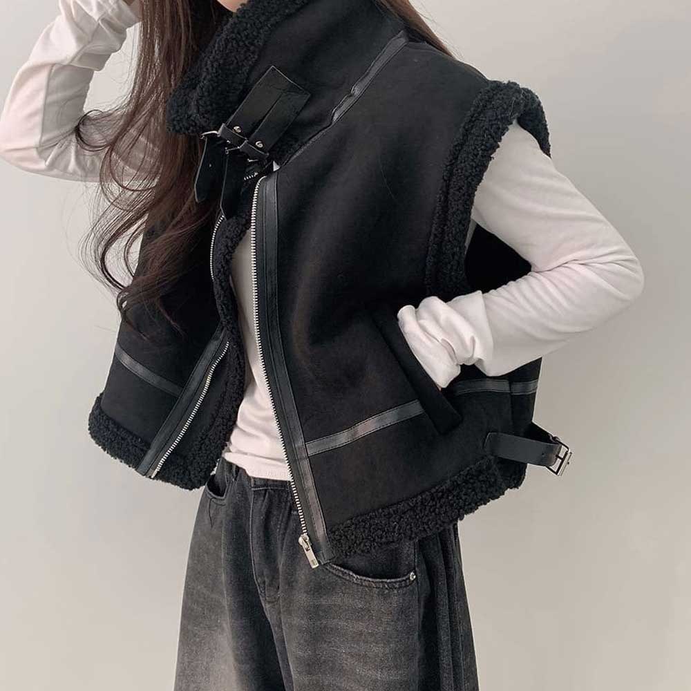 NM-0283 조끼 하이넥 버클 - 상세 이미지 2