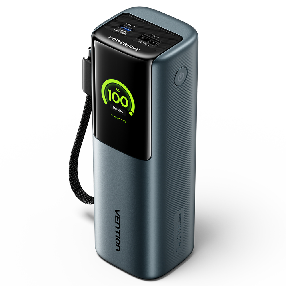 벤션 POWERHIVE PD PPS 노트북 고속충전 대용량 보조배터리 165W 20000mAh FKF - 상품 이미지