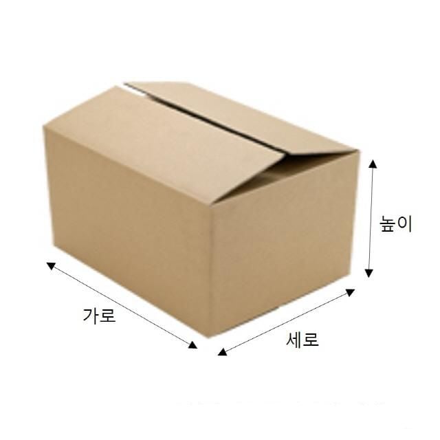 택배박스 B골 340x260x130mm 62매 - 상품 이미지