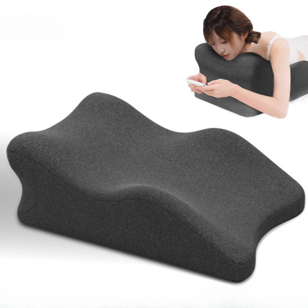 빵빵한 삼각등받이 허리받침쿠션 종아리 다리 베개 - 상품 이미지