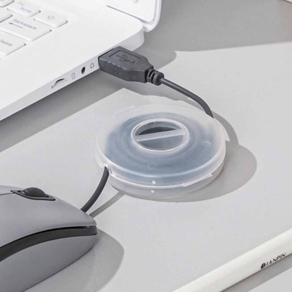 투명 충전 선정리 홀더 usb 케이블 정리 - 상품 이미지