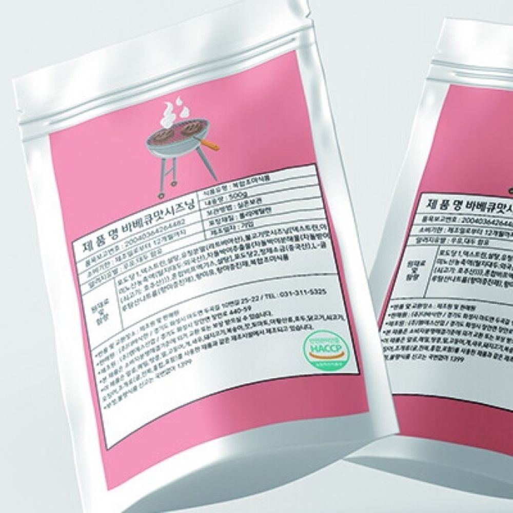 TOO VDF 소스 더바삭한 시즈닝 바베큐 500g - 상품 이미지