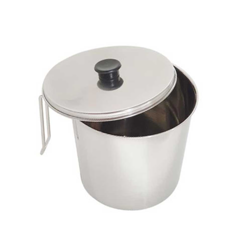 스텐 음식물쓰레기통 음식물수거 음식물처리 3.5L - 메인 이미지