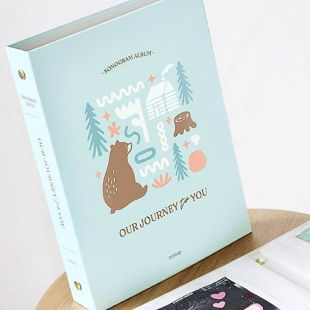 초음파사진 포켓앨범 112포켓 웨딩사진 신혼여행 스크랩북 - 메인 이미지