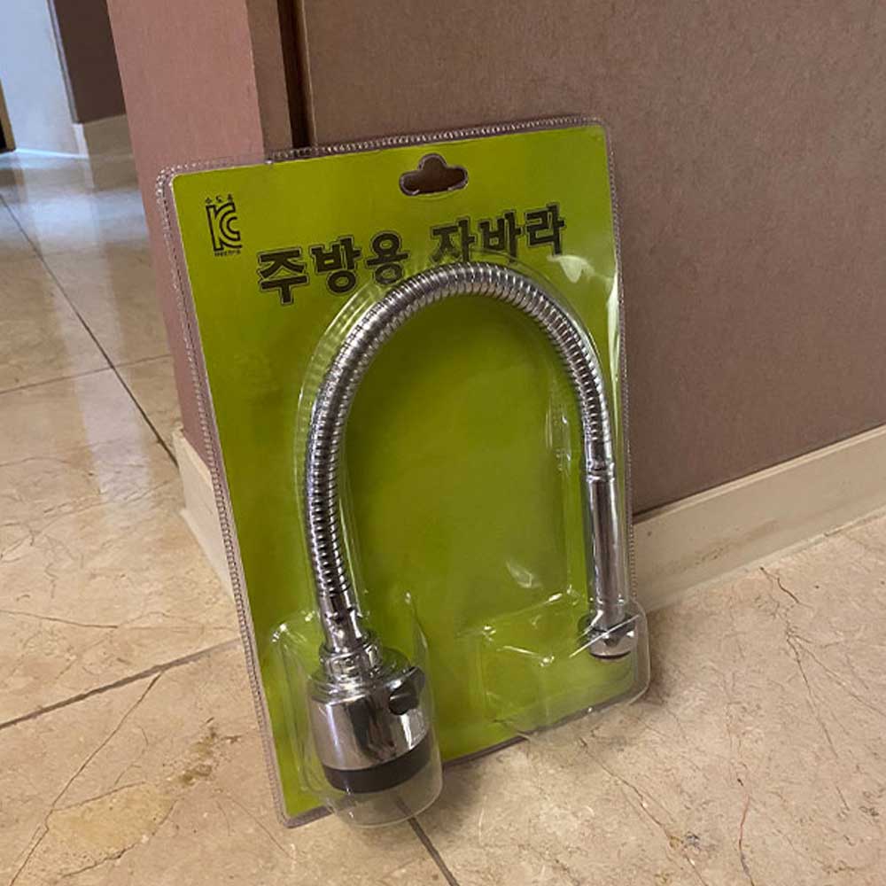 자바라 i형 싱크대수전 주방수전 자바라수전 싱크수전 - 상품 이미지