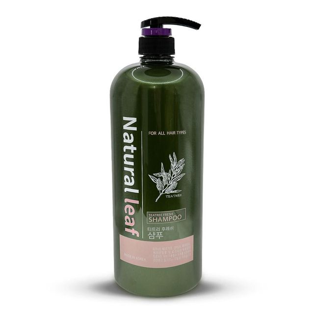 내추럴리프 티트리 프레쉬 허브 꽃향 샴푸 1500ml - 상품 이미지