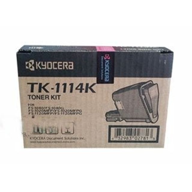 교세라 TK-1114K (검정/정품토너/2.5k) - 메인 이미지