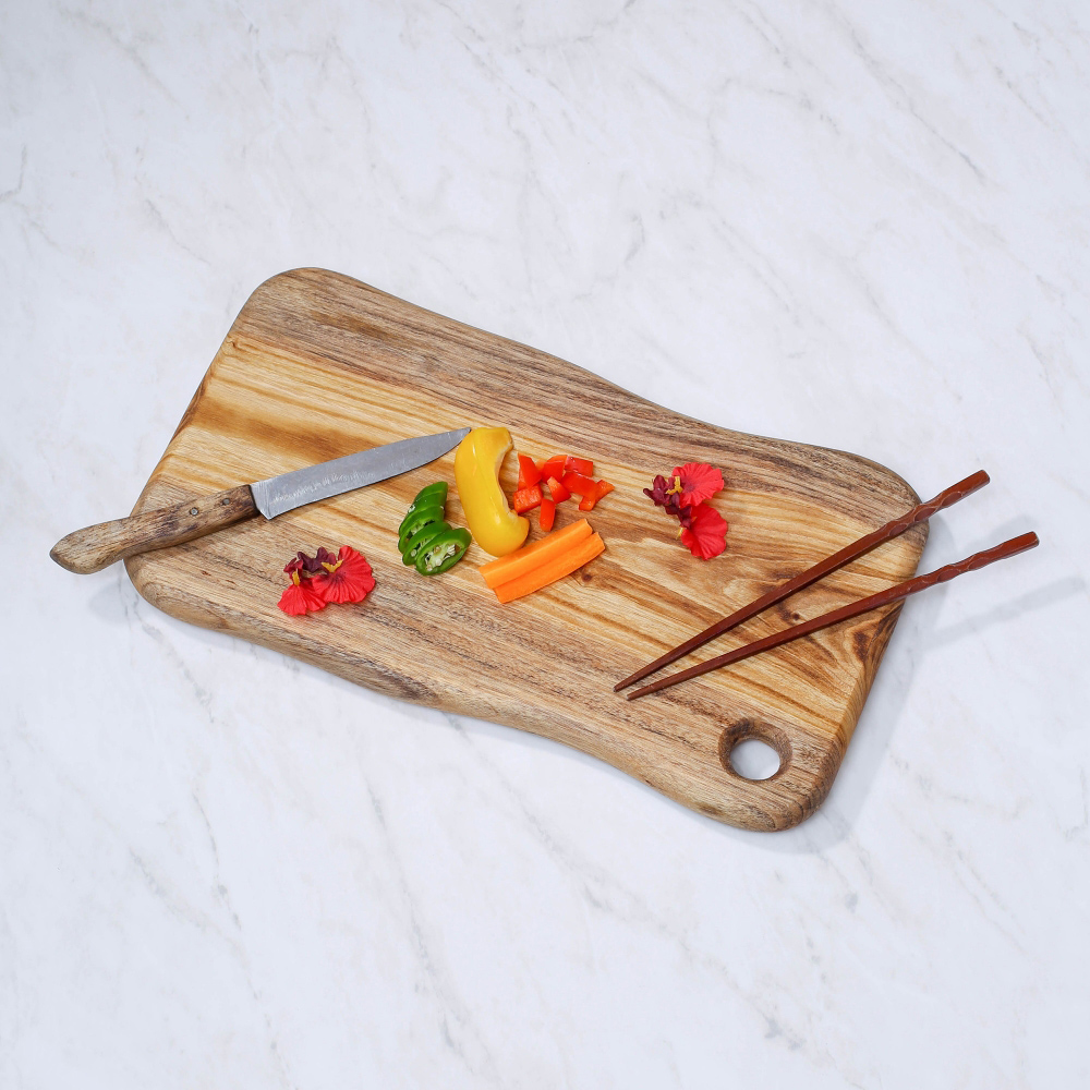 원목도마 캄포나무 플레이팅 도마 커팅보드 나무도마 - 상세 이미지 2
