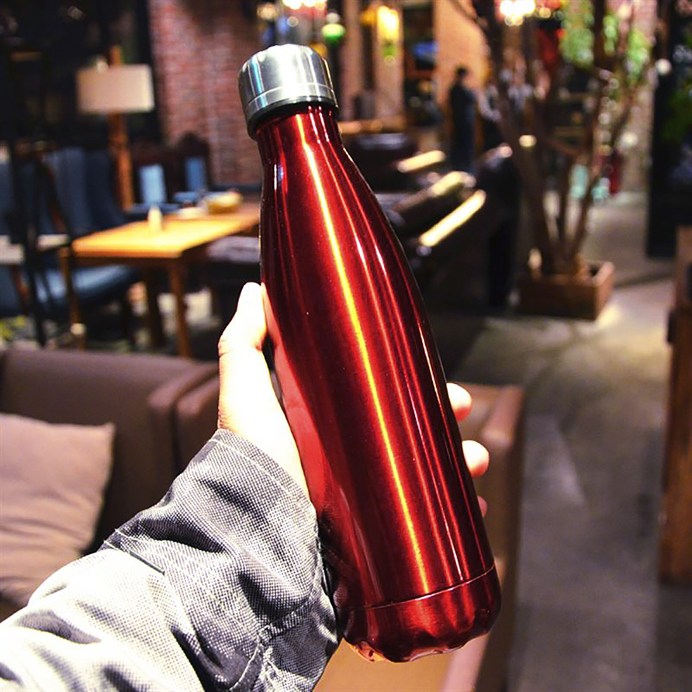 보냉병 스텔라 진공 보온병 500ml 스텐 레드 - 상세 이미지 3
