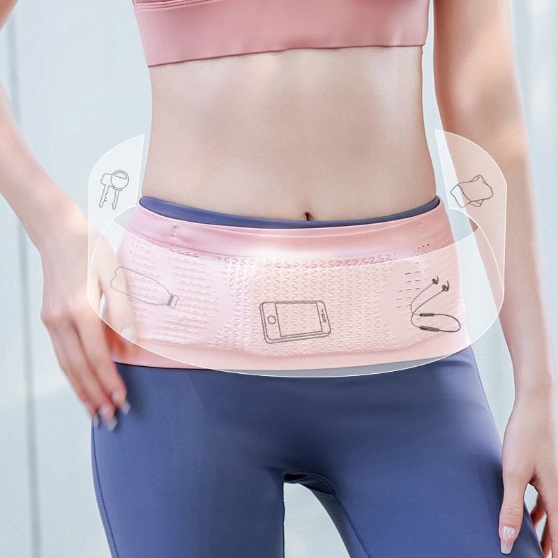 러너필수템 러닝벨트 밴드형 대용량히든포켓 소품수납 - 상품 이미지