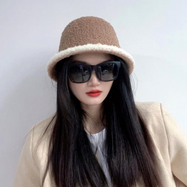 벙거지 털모자 마이 뽀글이 버킷햇 양털버킷햇 겨울모자 양털모자 뽀글이모자 - 상품 이미지
