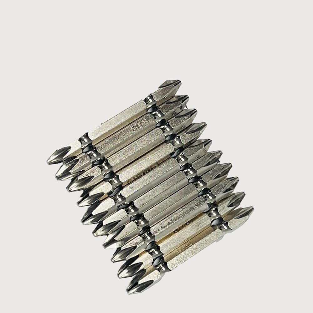 자석 육각 십자 일자 양날 드라이버 비트 길이 65mm - 메인 이미지