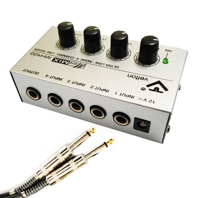 VTMH-400 마이크분배기 마이크믹서 4채널 스플리터 MH400 마이크분배기 - 메인 이미지