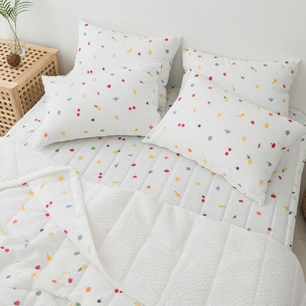여름 시어서커 BEDCOVER Q 이불 - 메인 이미지