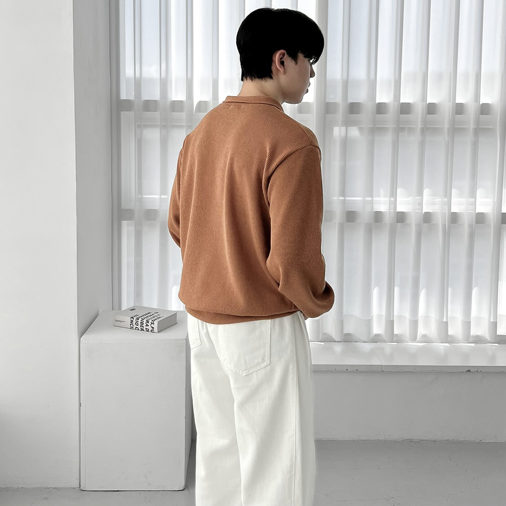1+1 남자카라니트 남자오버핏니트 이미지 6