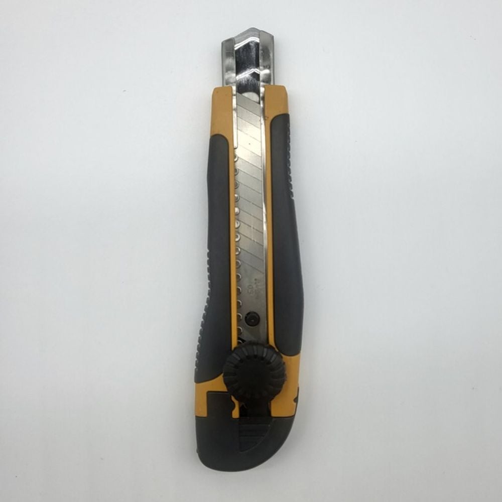잠금형 대형 커터칼 오렌지 - 상품 이미지