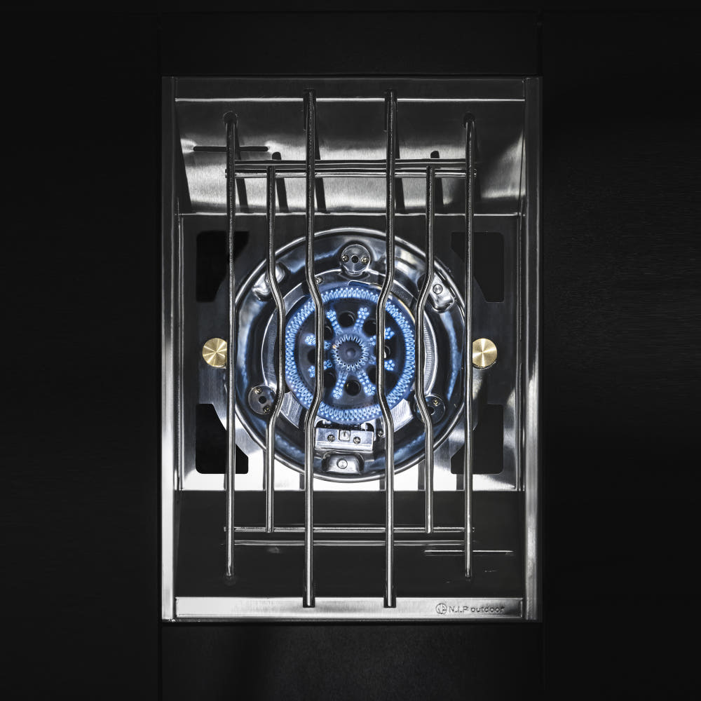 N.I.P 플랫버너 IGT 파워플레이트 원버너 액출 실버