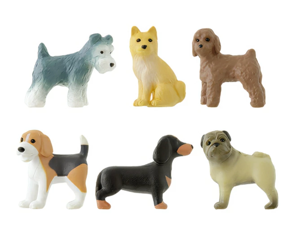 일본 미도리 강아지 Dog 6종 냉장고자석 미니어쳐 마그넷 - 상세 이미지 4