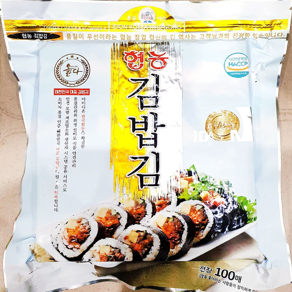 SK-HY s314078 구운김밥김(협농 100매 250g)X4 - 상품 이미지