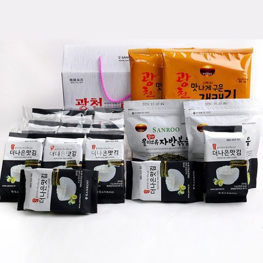 VB 조미김 도시락김 전장김 김자반 선물세트 - 상품 이미지