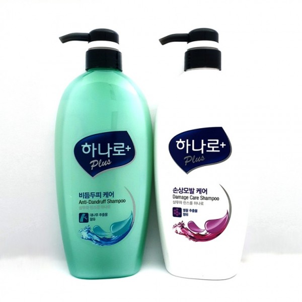 비듬케어 애경 한번에 손상모발케어 샴푸 하나로 린스 비듬 - 상품 이미지