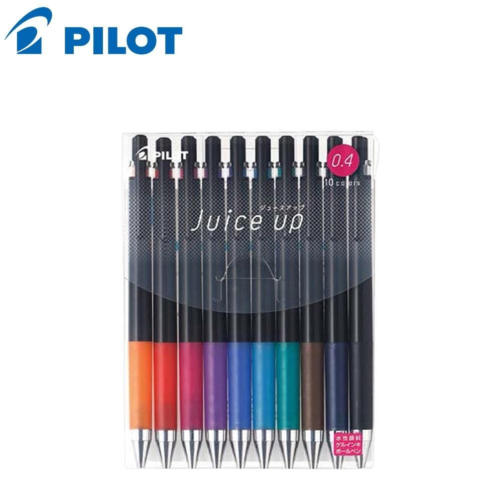 파이롯트 10색 세트 중성펜 쥬스업 0.4 단품 - 상품 이미지