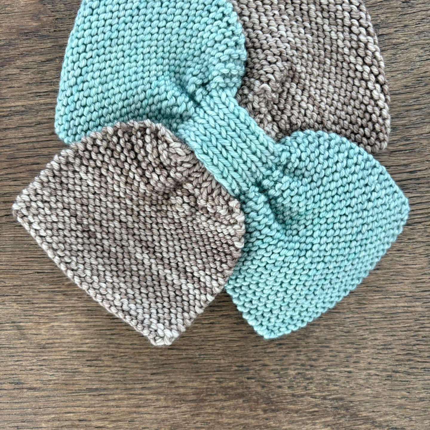 25FW 미샤앤퍼프 키즈 핸드 니트 Toboggan 머플러 세이지 매더루트 K1126W25 이미지 7
