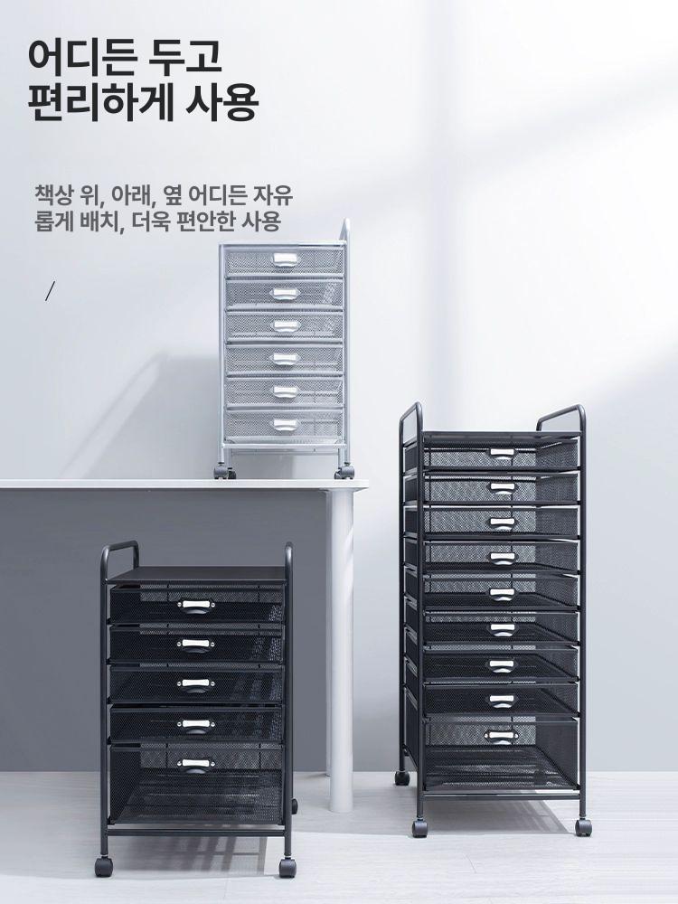 A3 서류보관함 도면 도화지 캐비닛 사무실 5단 문서 정리함 - 상세 이미지 4