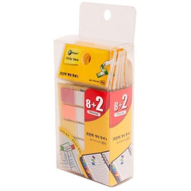 플래그오피스팩5색 10 FO4412-5(44x12mm 20매) - 메인 이미지