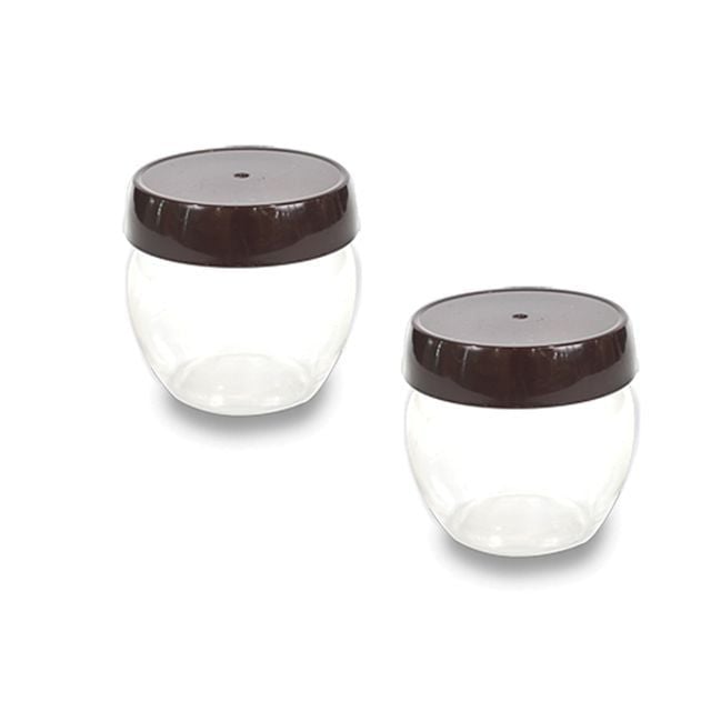 마른저장용기 저장용기 견과류 2P/100ml 마른 음식보관통 2매1세트 - 상품 이미지