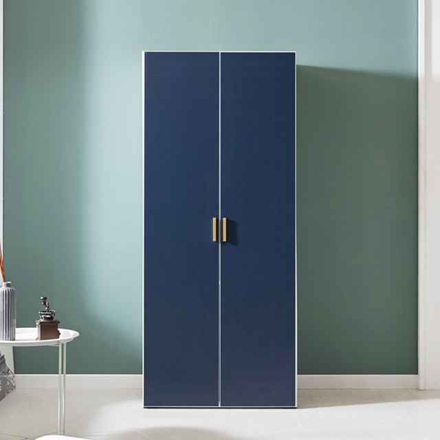 가구샘 도어 옷장 800 (거울미포함) H6195(착불) - 상품 이미지