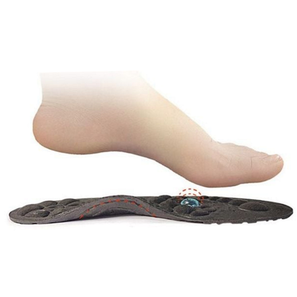 마사지 발 지압 깔창 건강 아치형 깔창 신발용 발바닥 충격완화 - 상품 이미지