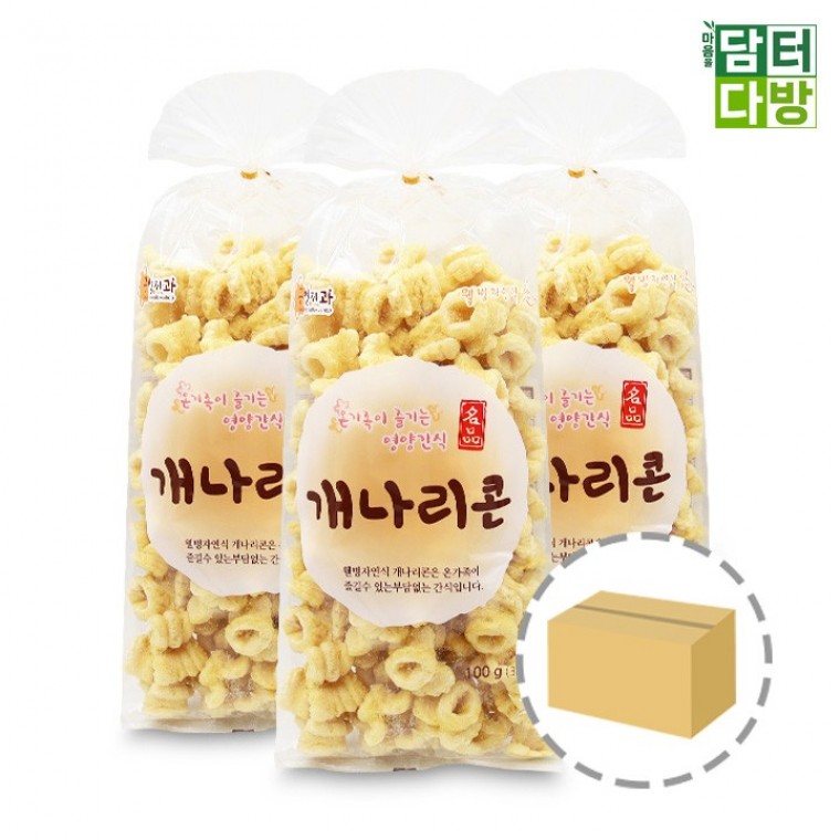근영제과 개나리콘 100g 1BOX (10개입) - 메인 이미지