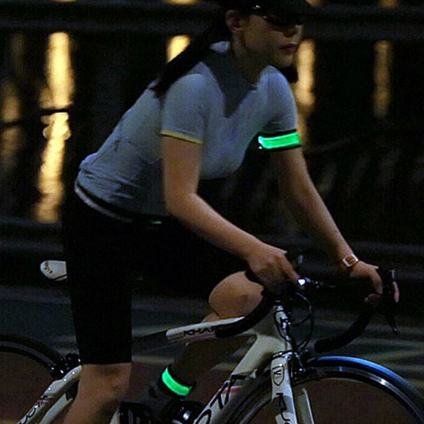 가벼운 야간용 led 밴드 라이딩 자전거 밴드 야광 발광 - 상품 이미지