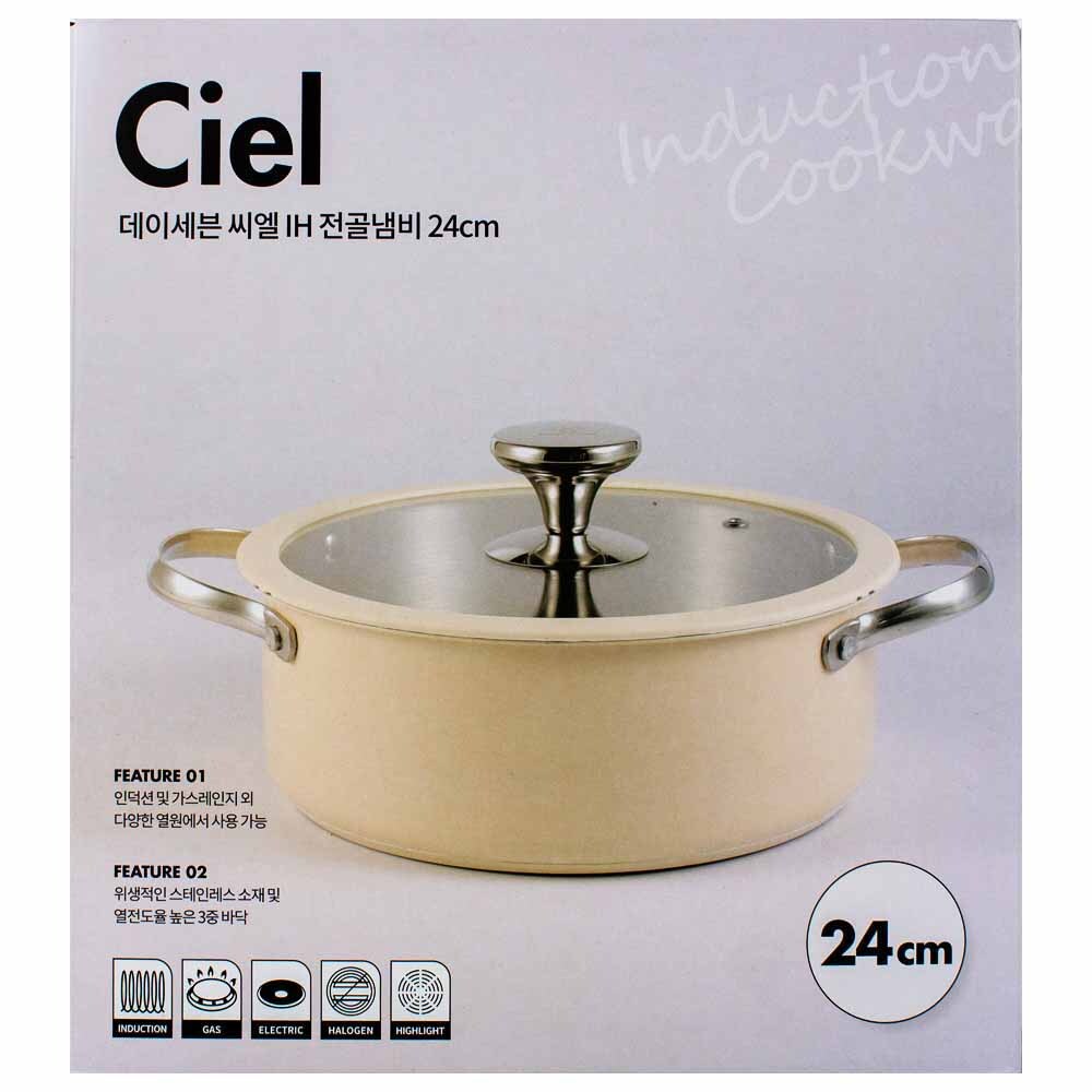 데이세븐 씨엘 IH 전골냄비 24cm(101143) - 상품 이미지